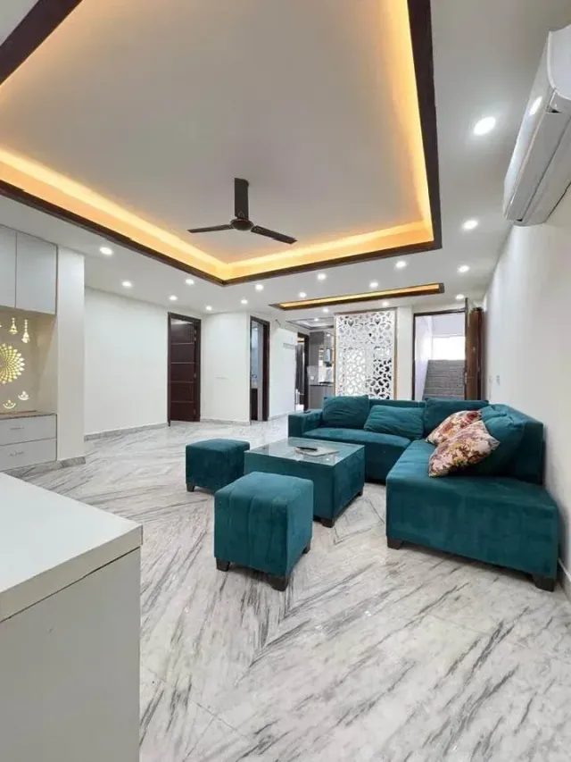 Sector 57, Gurugram | Fully furnished 3BHK | ₹82,000/month including maintenance | Lift & stilt parking — photo 3