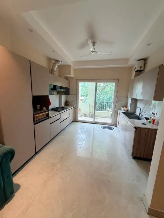 Sector 45 | Fully furnished park-facing 3BHK | ₹76,000/month | Lift, parking & inverter | Families — photo 6
