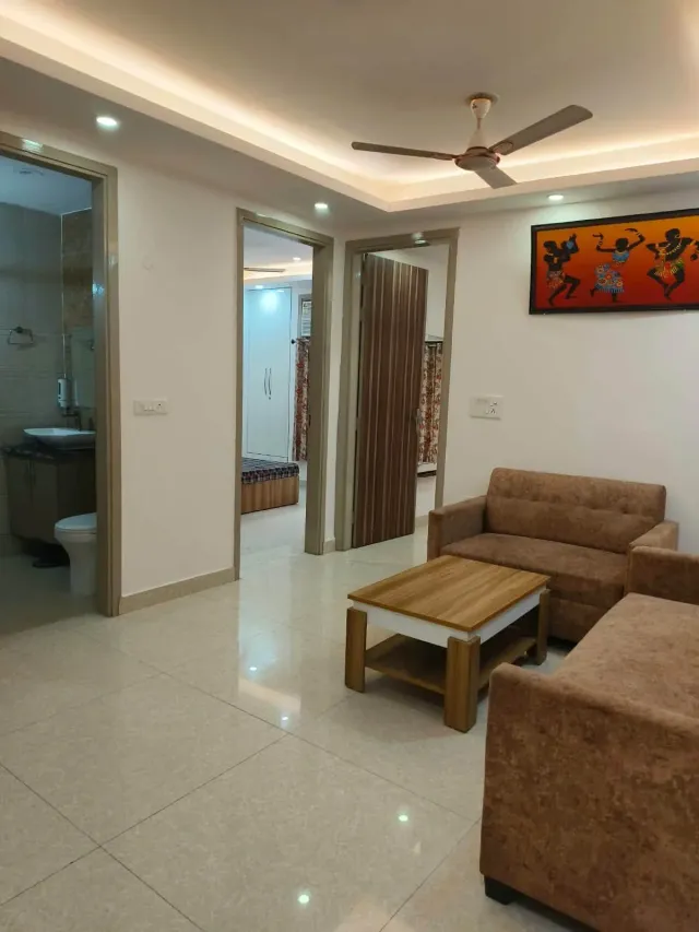 Sector 39 | Fully furnished 2BHK | ₹34,000/month | Lift & free Wi-Fi | Available immediately — photo 1